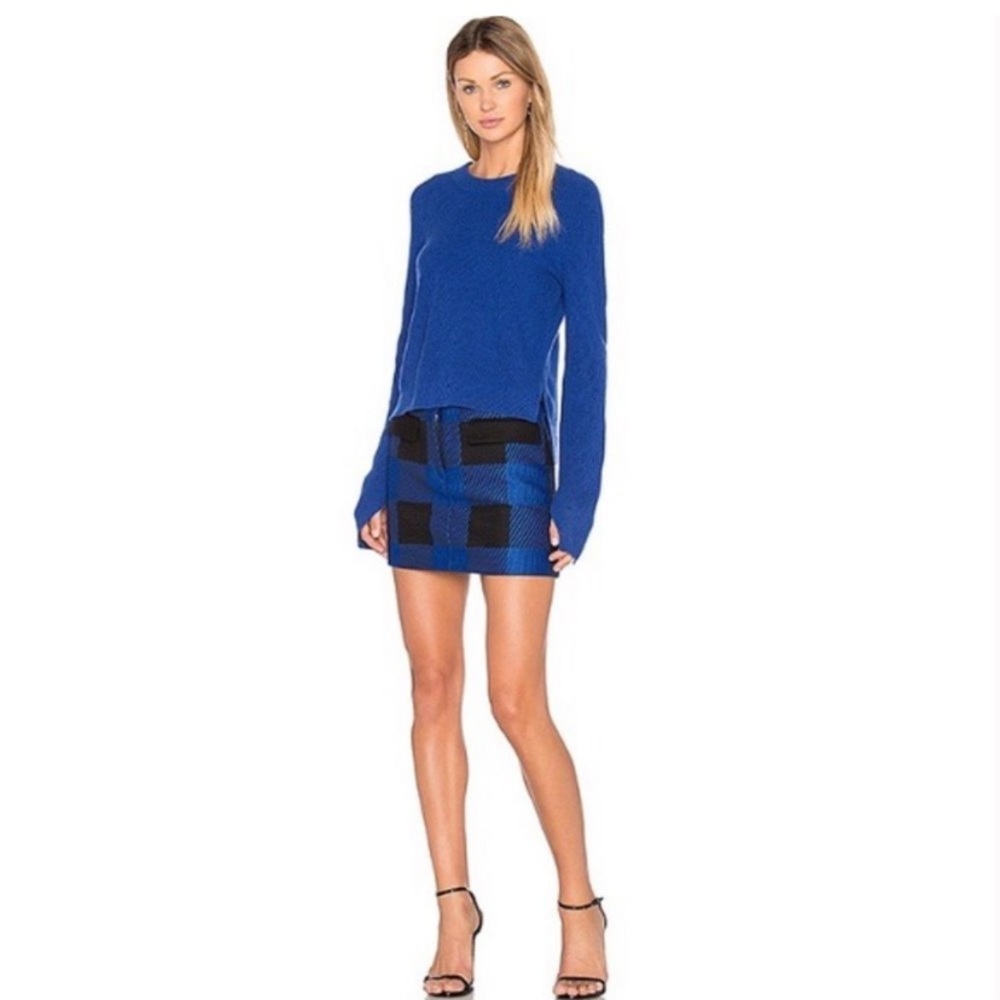 RAG & BONE Cybil Wool Mini Skirt Size 4